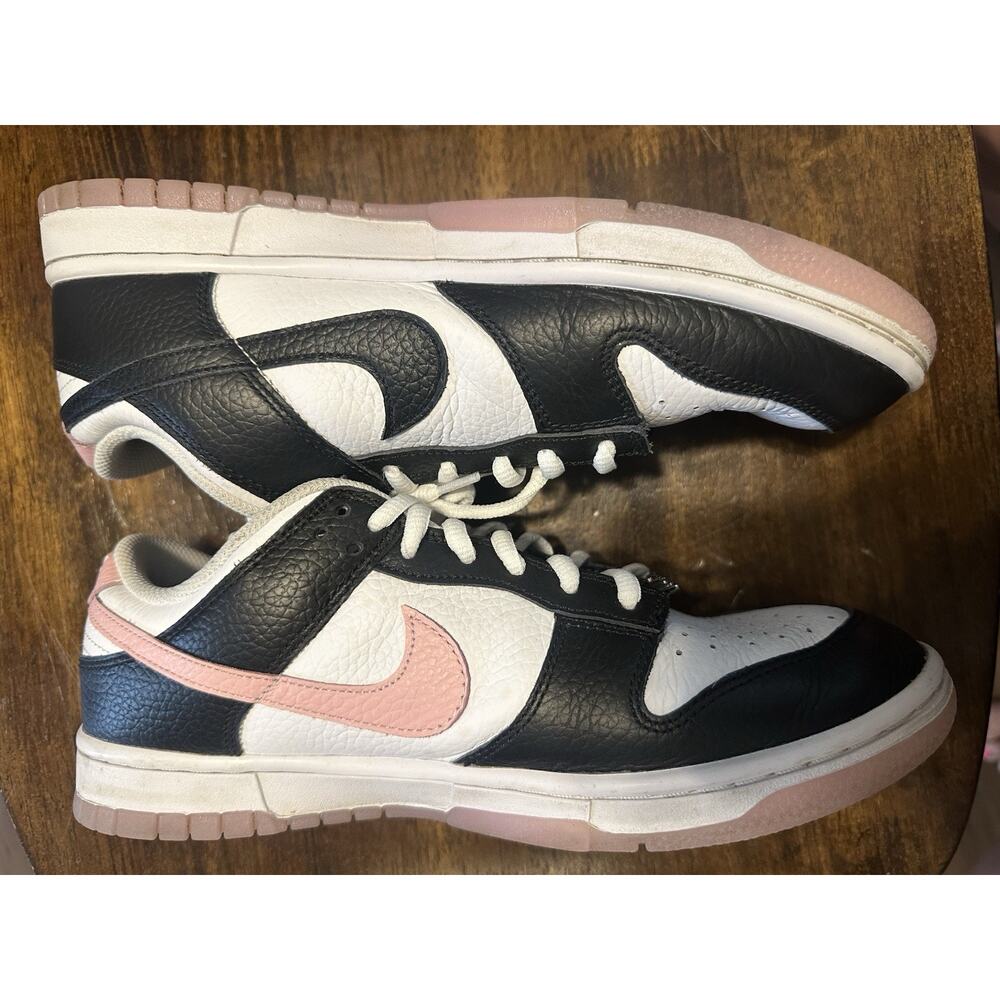 Nike Dunk Low Unlocked fj2253-901 Pink & Black swoop right pink Men sz8.5 w sz10 - Picture 8 of 12
